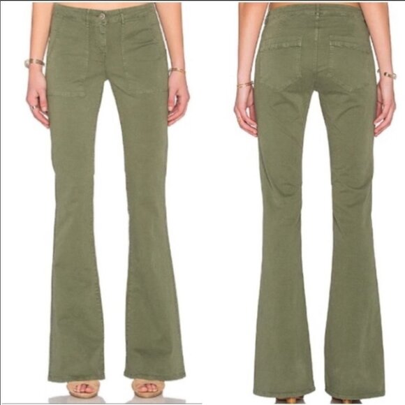 Revolve 3x1 Military Flare Pants in Achilles Size 24 - Picture 15 of 15